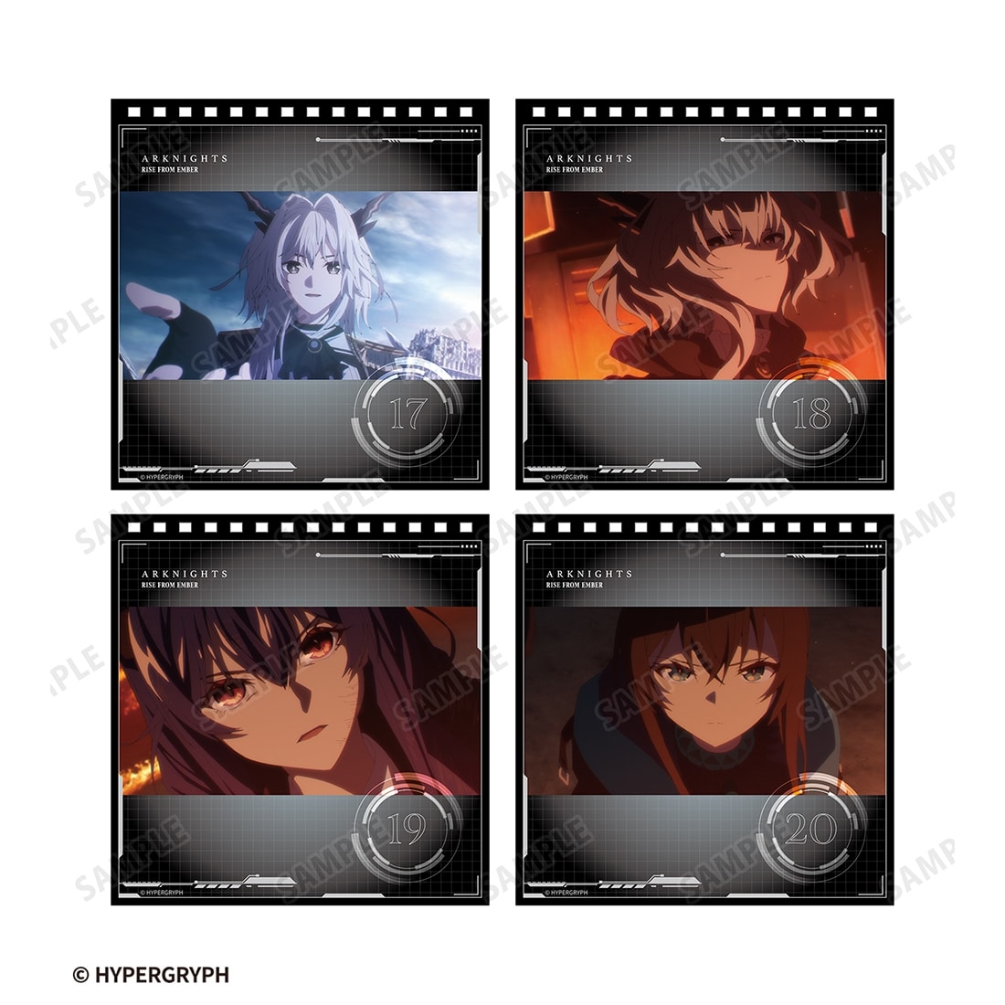 アークナイツ【焔燼曙明/RISE FROM EMBER】 日めくりカレンダー