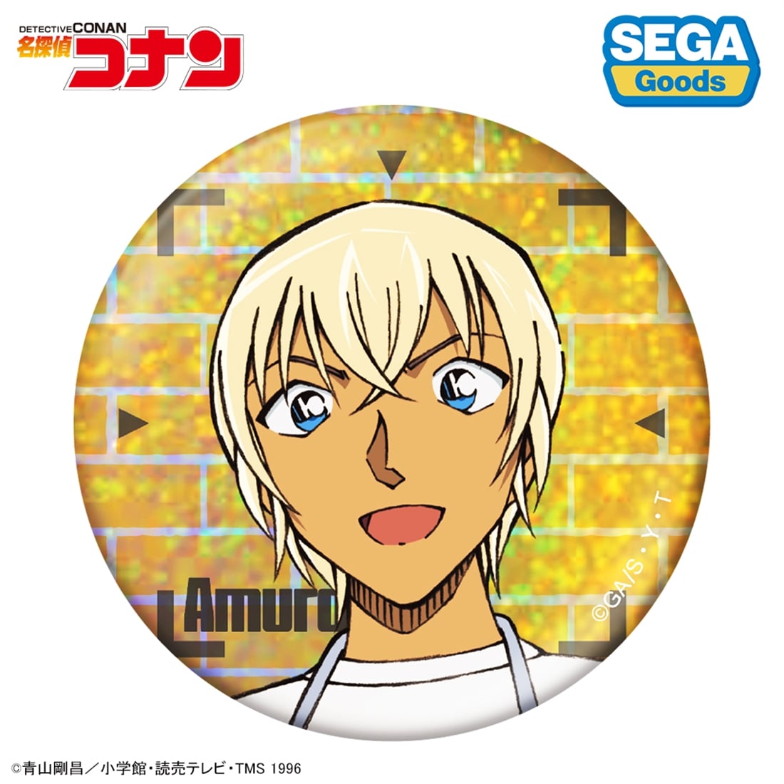 名探偵コナン ビジュアルホログラム缶バッジ Vol.1