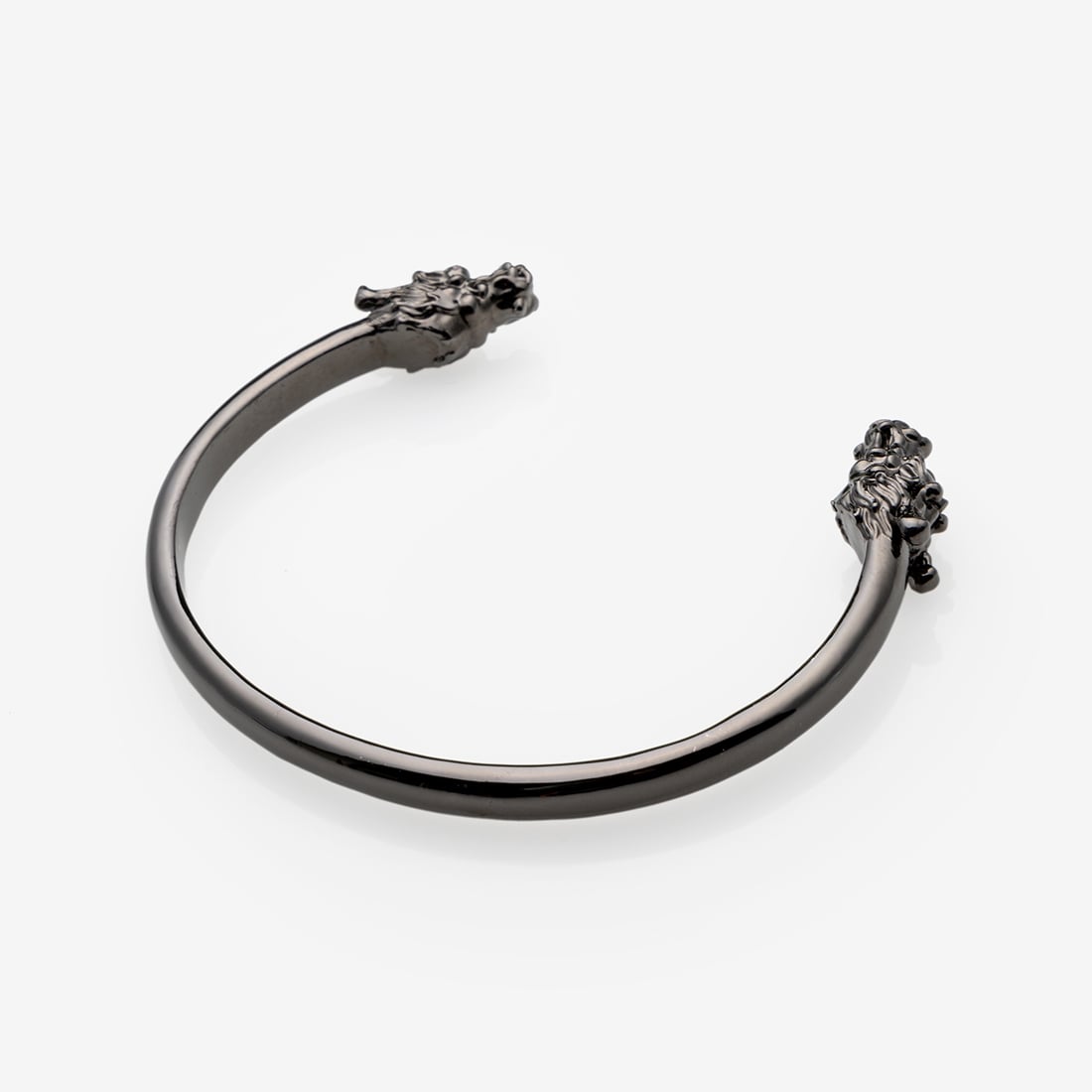 【龍が如く】OX JEWELRy Limited Silver Bangle for KIRYU KAZUMA ブラック ブラック