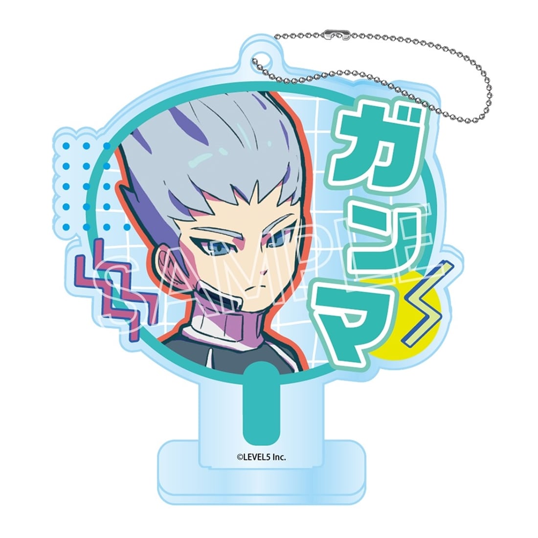 イナズマイレブン英雄たちのヴィクトリーロード ビビッドラインシリーズ　デコうちわキーチェーン Vol.3（BOX） デコうちわキーチェーン BOX