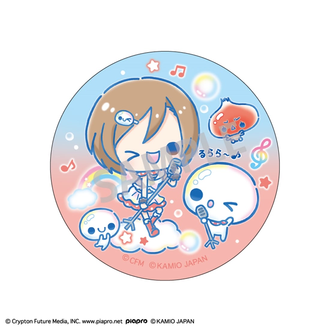 初音ミク×ぷくぷくあわわちゃんトレーディング缶バッジ 【1BOX】
