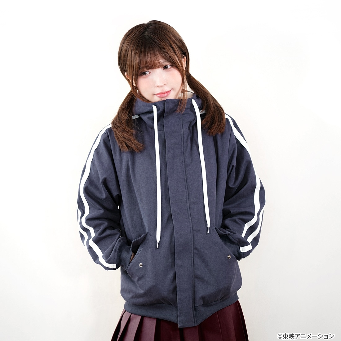 ガールズバンドクライ 仁菜のフード付きジャケット L L