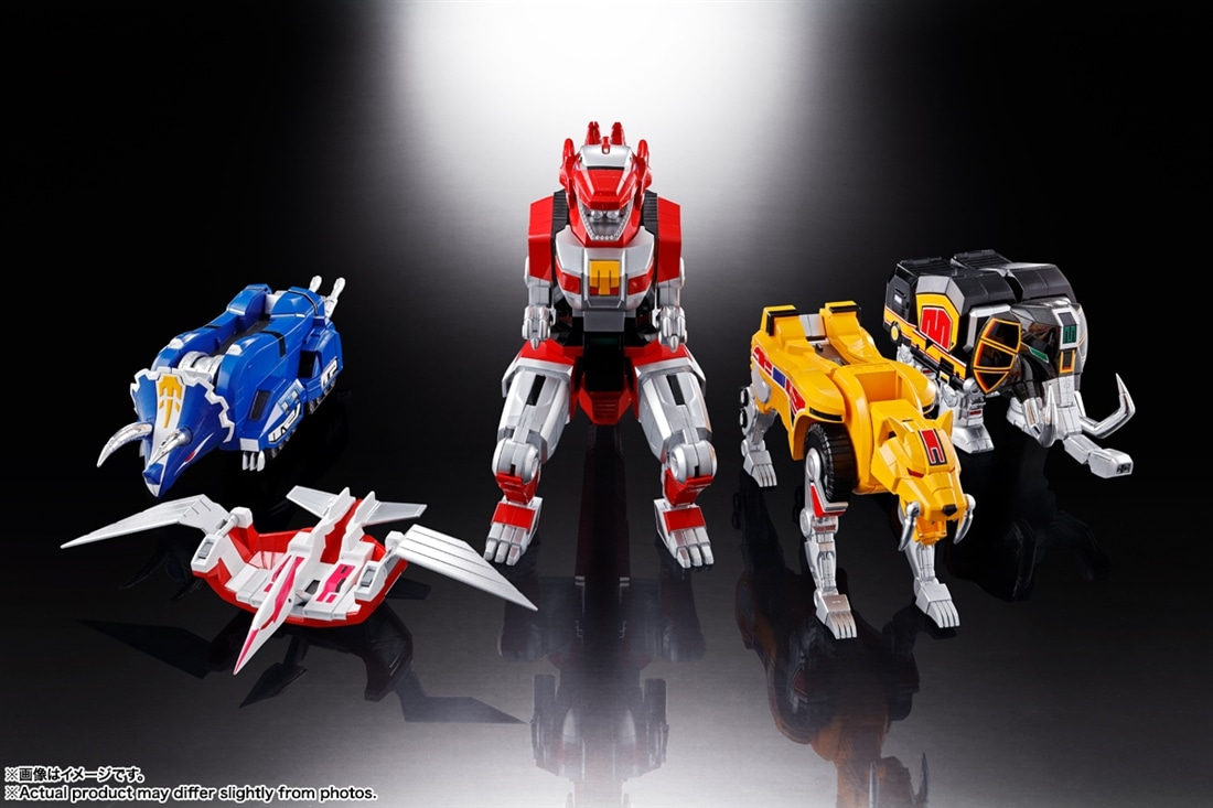 『恐竜戦隊ジュウレンジャー』 超合金魂 GX-72 大獣神 ＆ GX-78 ドラゴンシーザー 獣帝大獣神