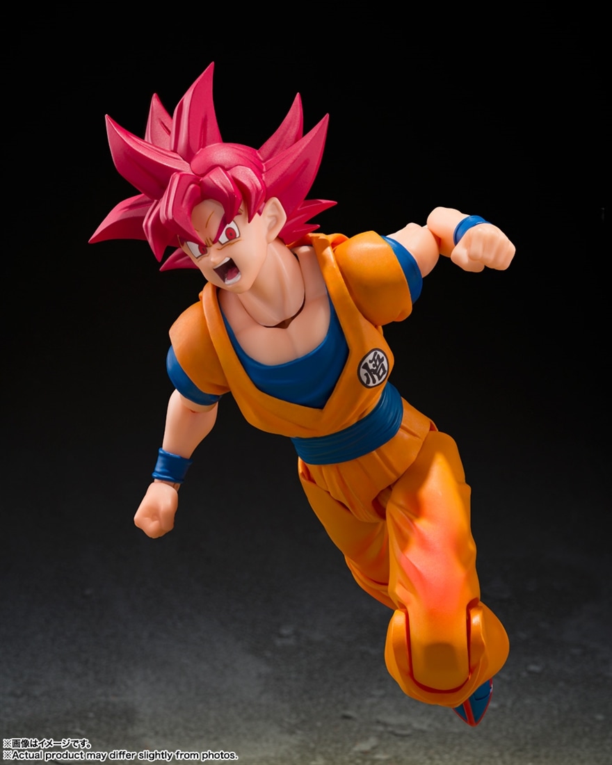 ドラゴンボール超 S.H.Figuarts 超サイヤ人ゴッド孫悟空〈神の気を纏いし姿〉