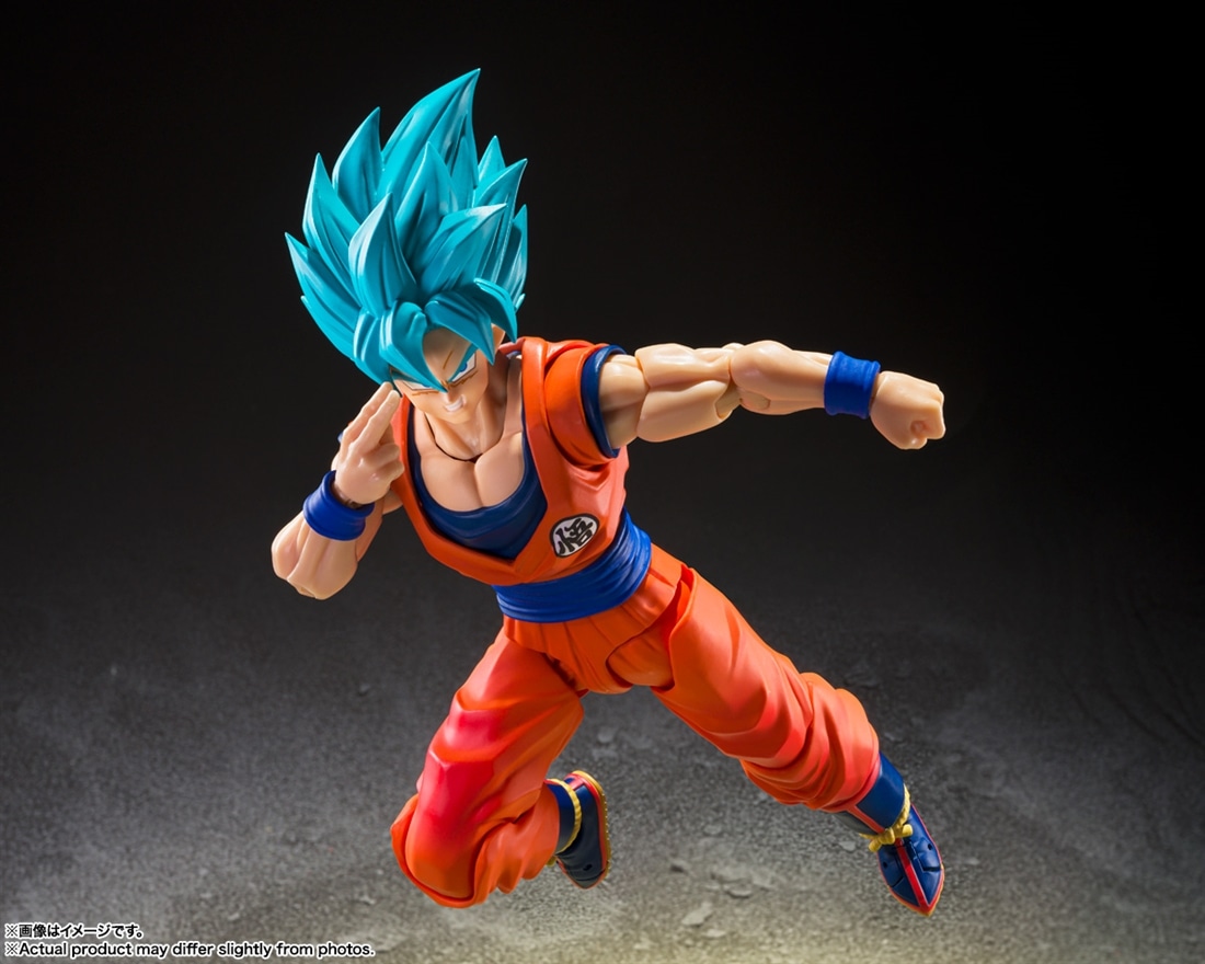 ドラゴンボール超 S.H.Figuarts 超サイヤ人ゴッド超サイヤ人孫悟空〈限界を超えし蒼き力〉
