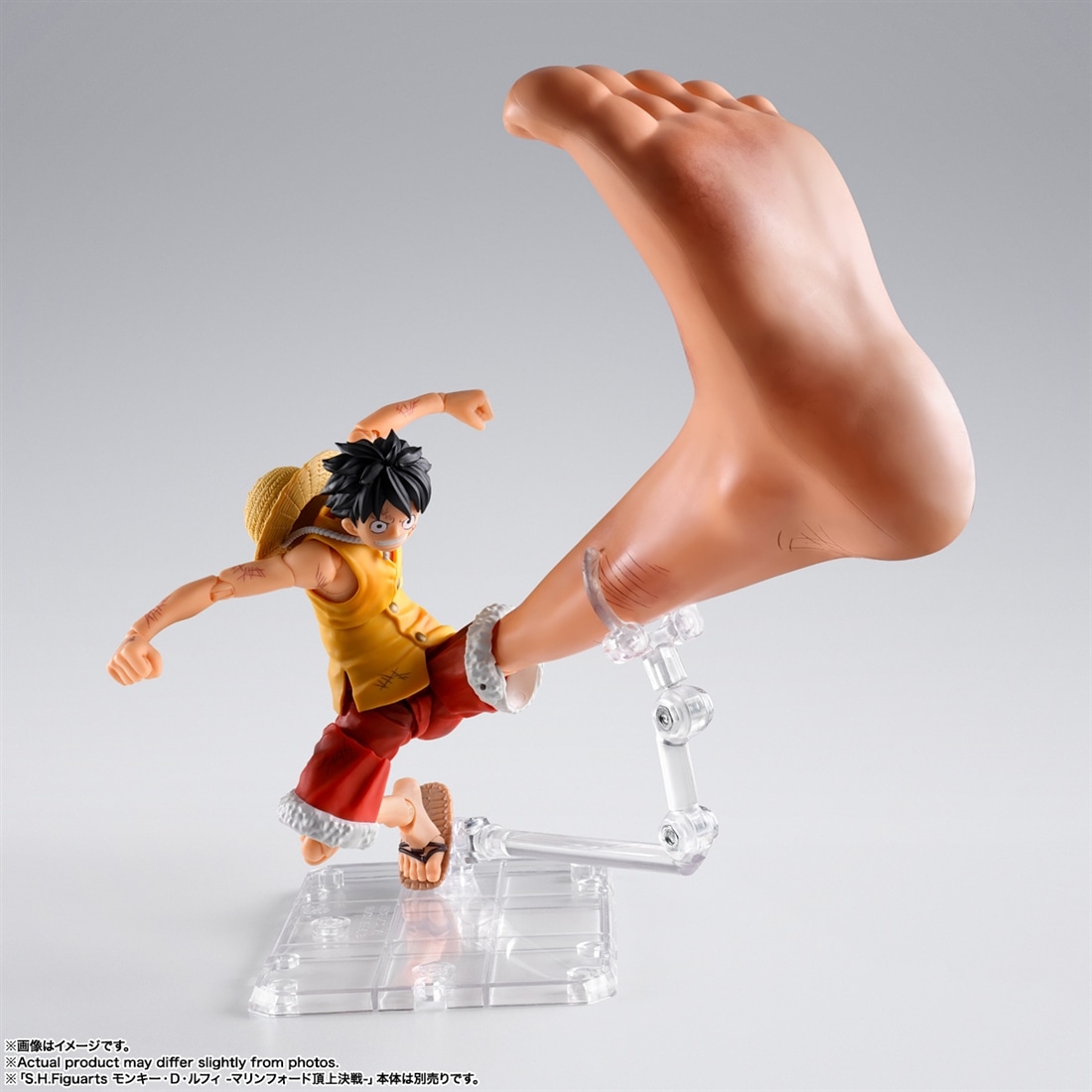 ONE PIECE S.H.Figuarts モンキー・D・ルフィ -マリンフォード頂上決戦- “ギア3” オプションパーツセット