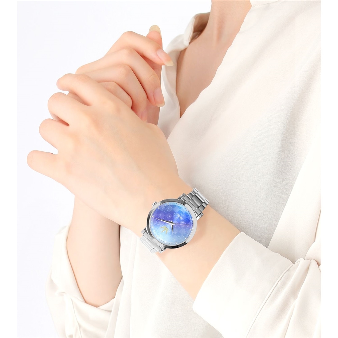 ノーゲーム・ノーライフ 白 腕時計