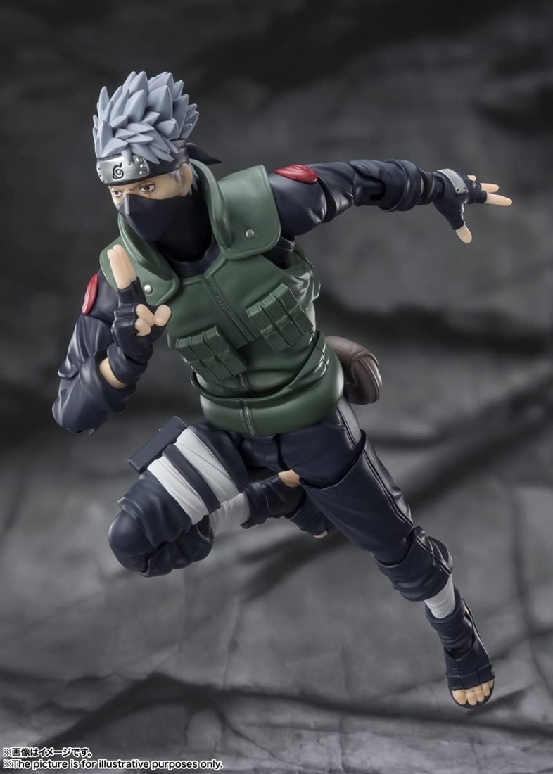 NARUTO -ナルト- 疾風伝 S.H.Figuarts はたけカカシ -勇名轟く写輪眼の英雄-（再販版）