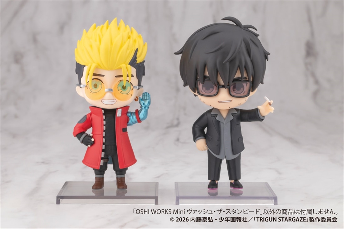 TRIGUN STARGAZE OSHI WORKS Mini ヴァッシュ・ザ・スタンピード