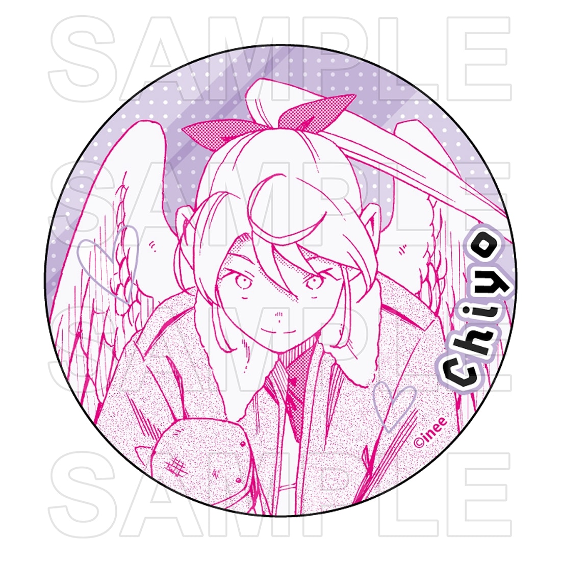 ラブ・バレット　トレーディンググリッター缶バッジ vol.1 単品（ランダム）