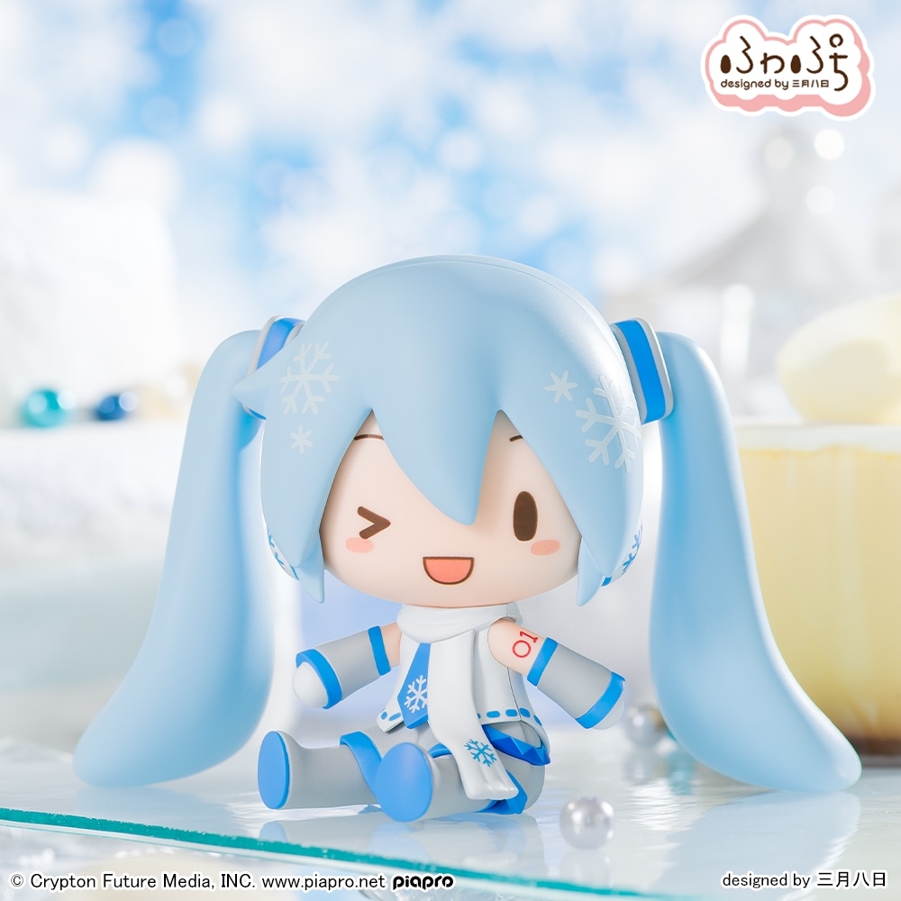 初音ミクシリーズ ふわぷち デフォルメフィギュア 雪ミク