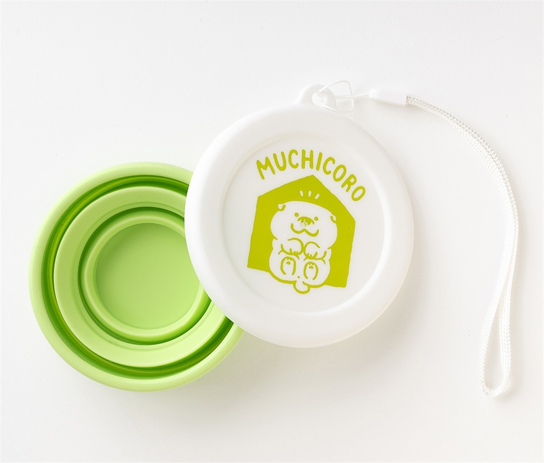 しばんばん　折りたたみシリコンコップ　2個セット