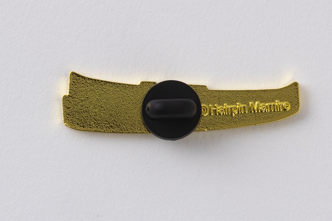 ヘアピンまみれ【出版記念】オリジナルピンバッジ　3個セット