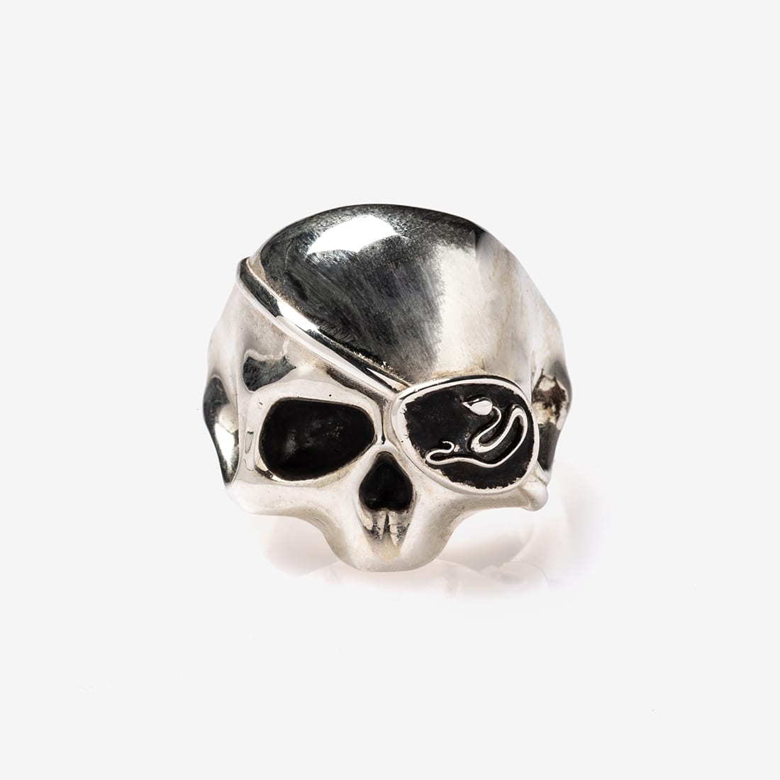 【龍が如く】OX JEWELRy Limited  Silver Skull Ring for GORO MAJIMA シルバー　15号 シルバー 15号