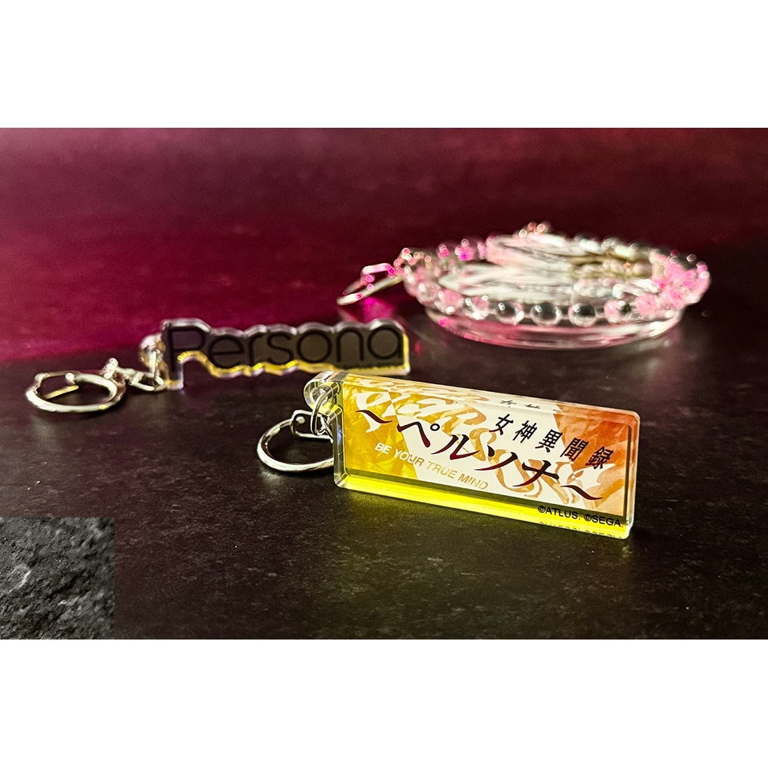 P30th タイトルロゴ アクリルキーホルダー（単品） 単品