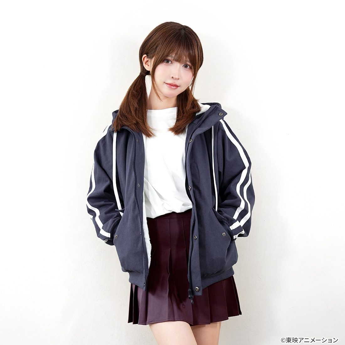 ガールズバンドクライ 仁菜のフード付きジャケット L L