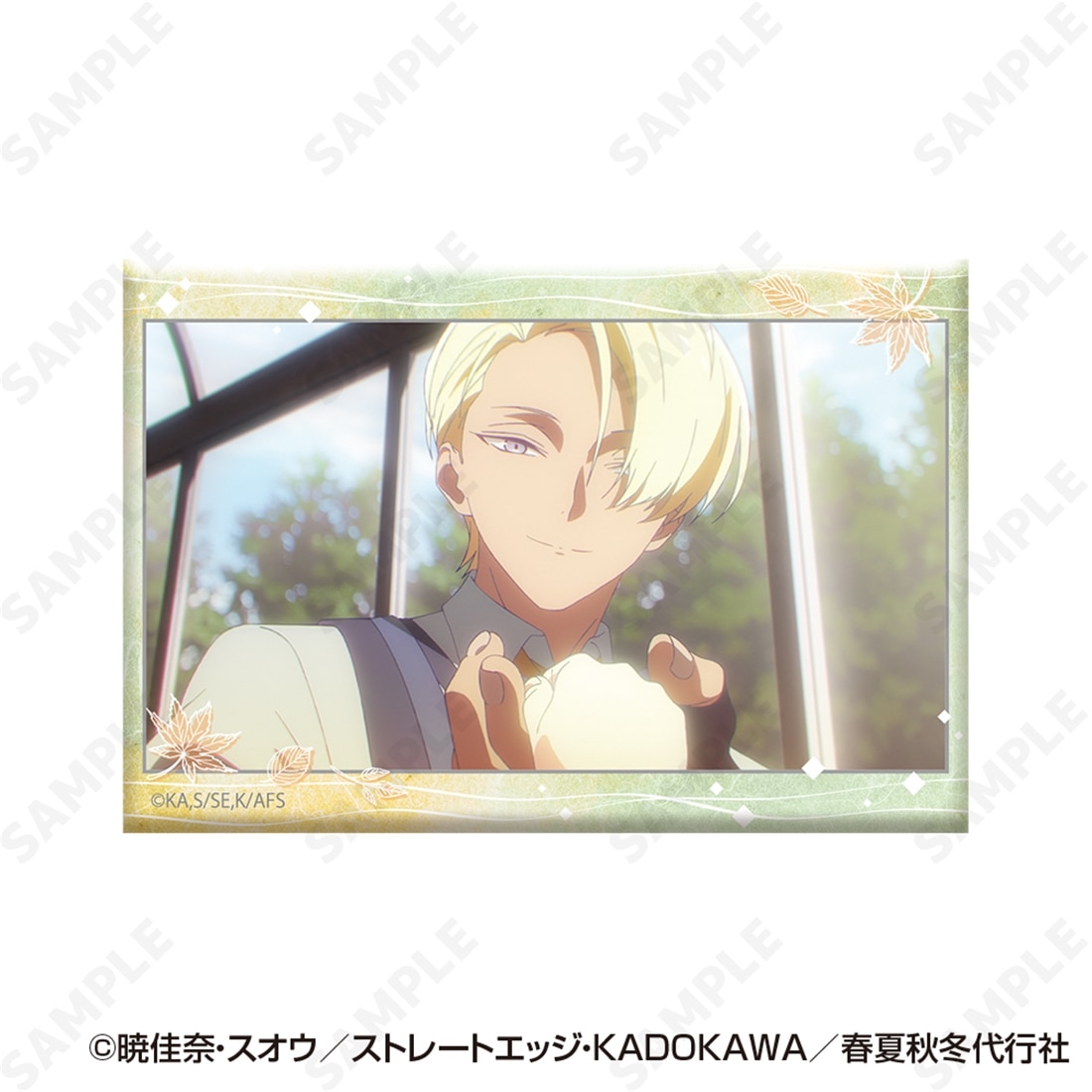春夏秋冬代行者 春の舞 トレーディングスクエア缶バッジ 【1BOX】