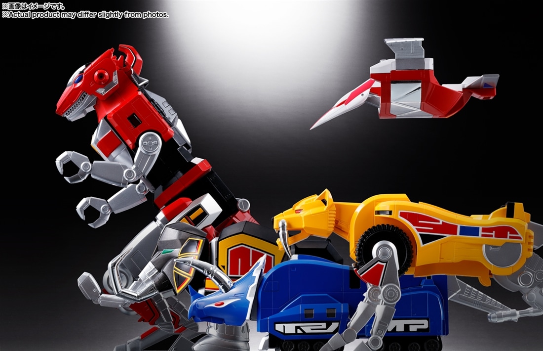 『恐竜戦隊ジュウレンジャー』 超合金魂 GX-72 大獣神 ＆ GX-78 ドラゴンシーザー 獣帝大獣神