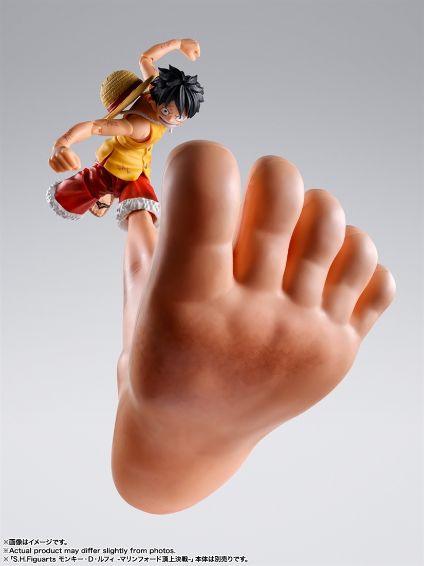 ONE PIECE S.H.Figuarts モンキー・D・ルフィ -マリンフォード頂上決戦- “ギア3” オプションパーツセット