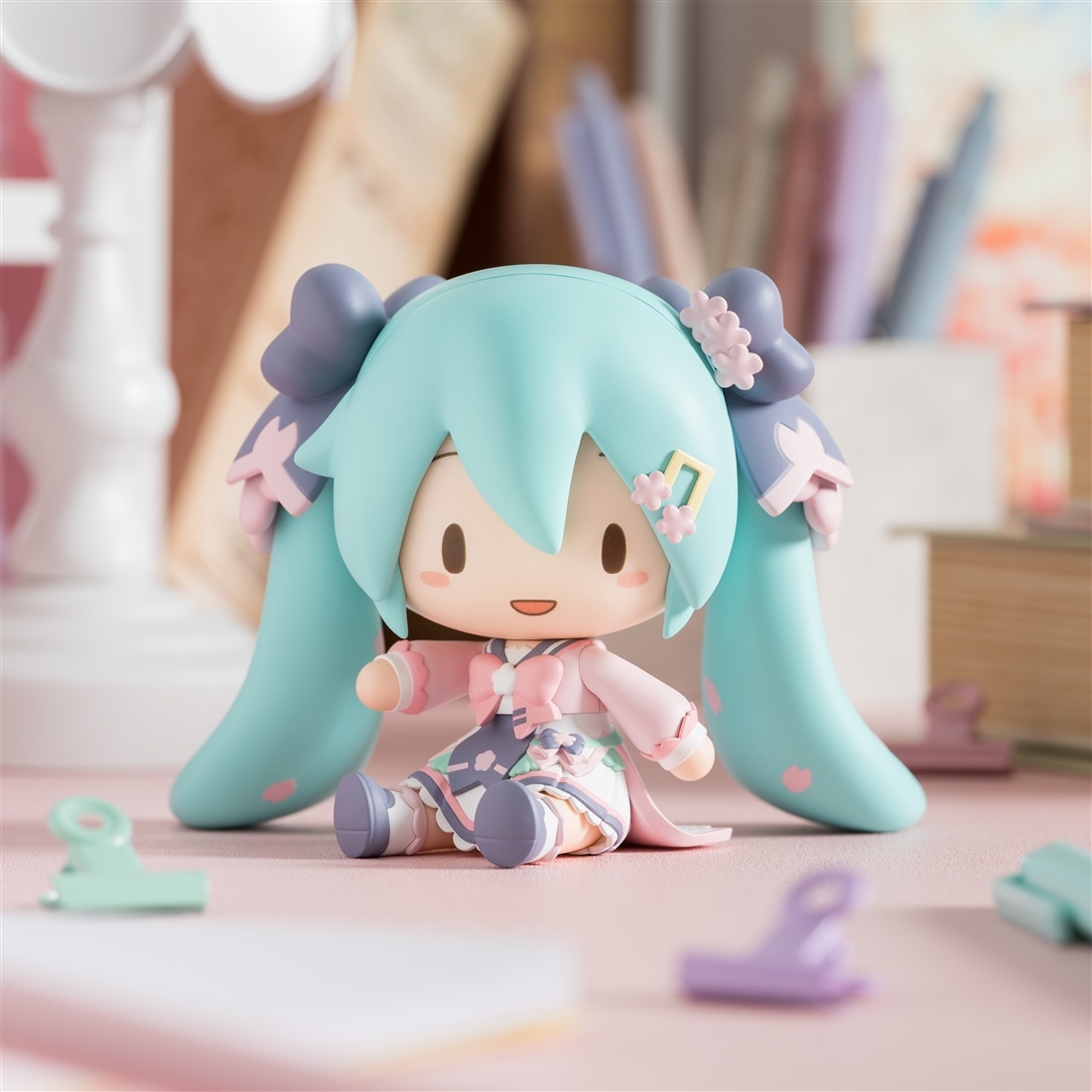 初音ミクシリーズ ふわぷち デフォルメフィギュア 新学期