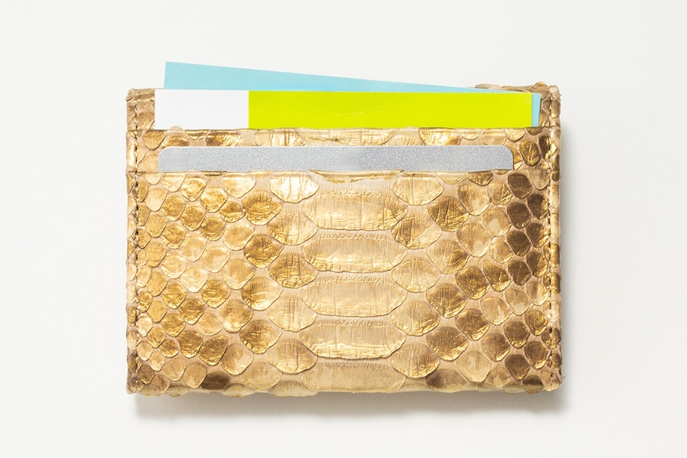 【数量限定】ハッピー.三姉妹　金運アップ巳守豆財布（みまもりまめざいふ）　シャンパンゴールド