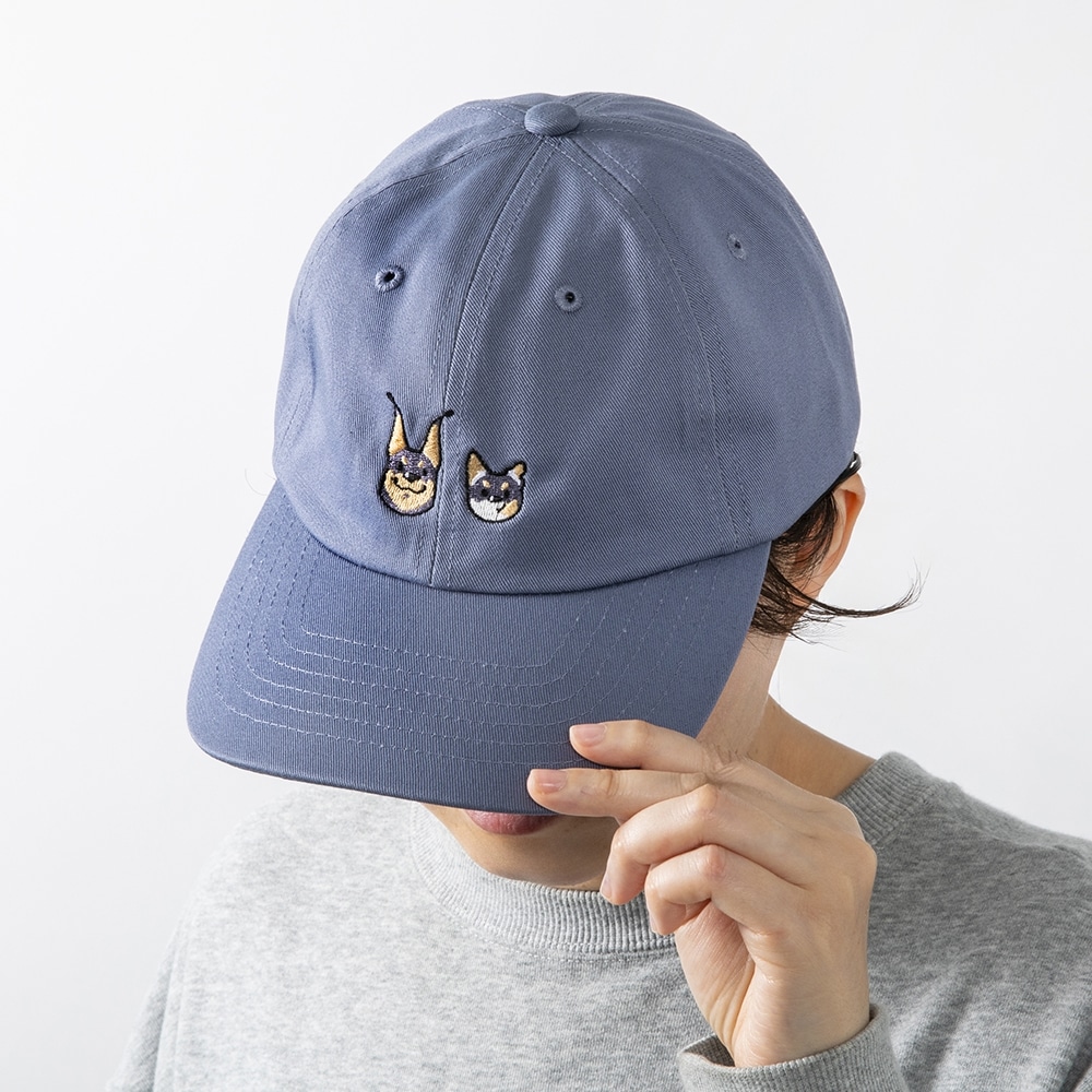 ドベとノラ　おさんぽキャップ