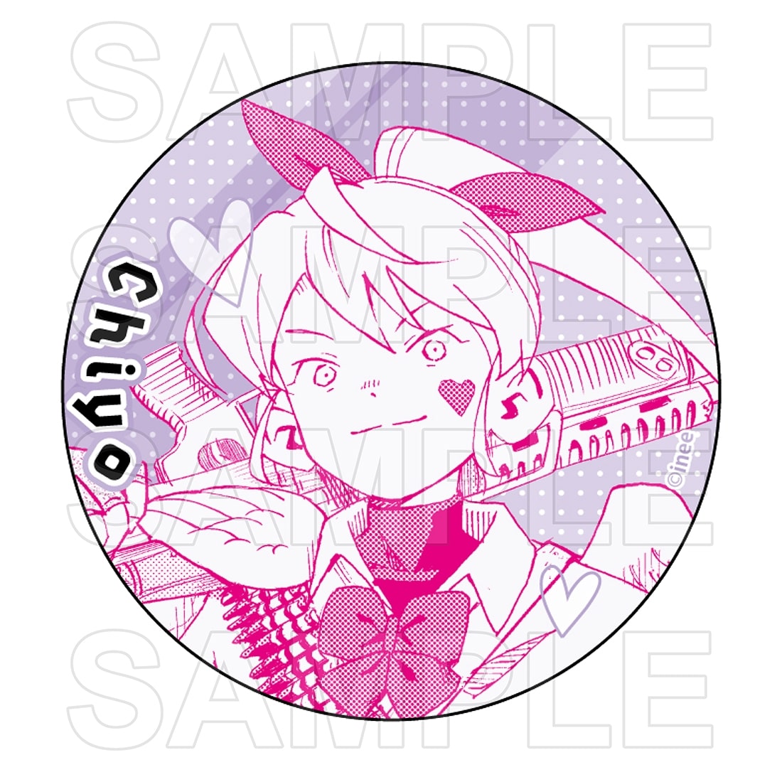 ラブ・バレット　トレーディンググリッター缶バッジ vol.1 単品（ランダム）