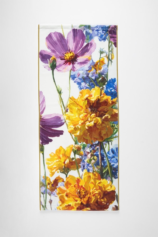 はなりーまん作品集「花と人」＆今治産オリジナルプリント「花やぐフェイスタオル」セット