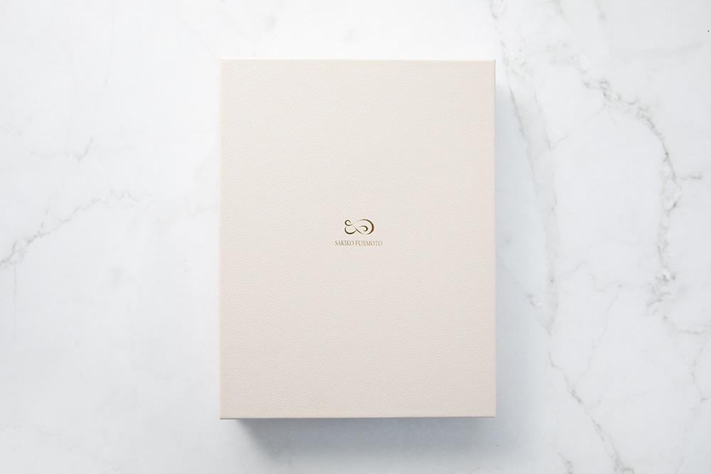 藤本さきこ　クロコダイル手帳カバー【レッド×ゴールド】