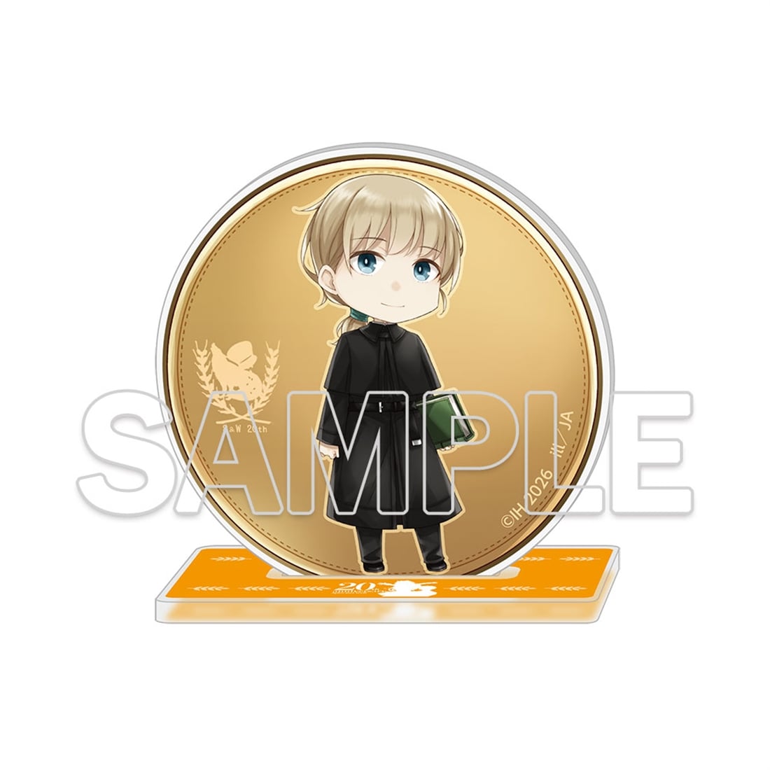 『狼と香辛料』原作20周年記念 トレーディングコイン風アクリルマスコット