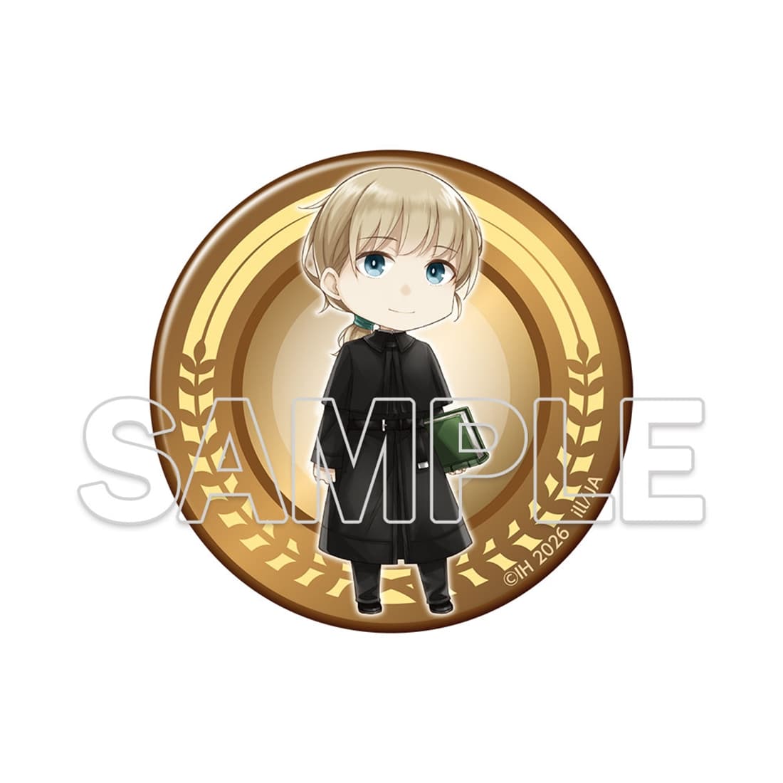 『狼と香辛料』原作20周年記念 トレーディング缶バッジ　描き下ろしミニキャラver.