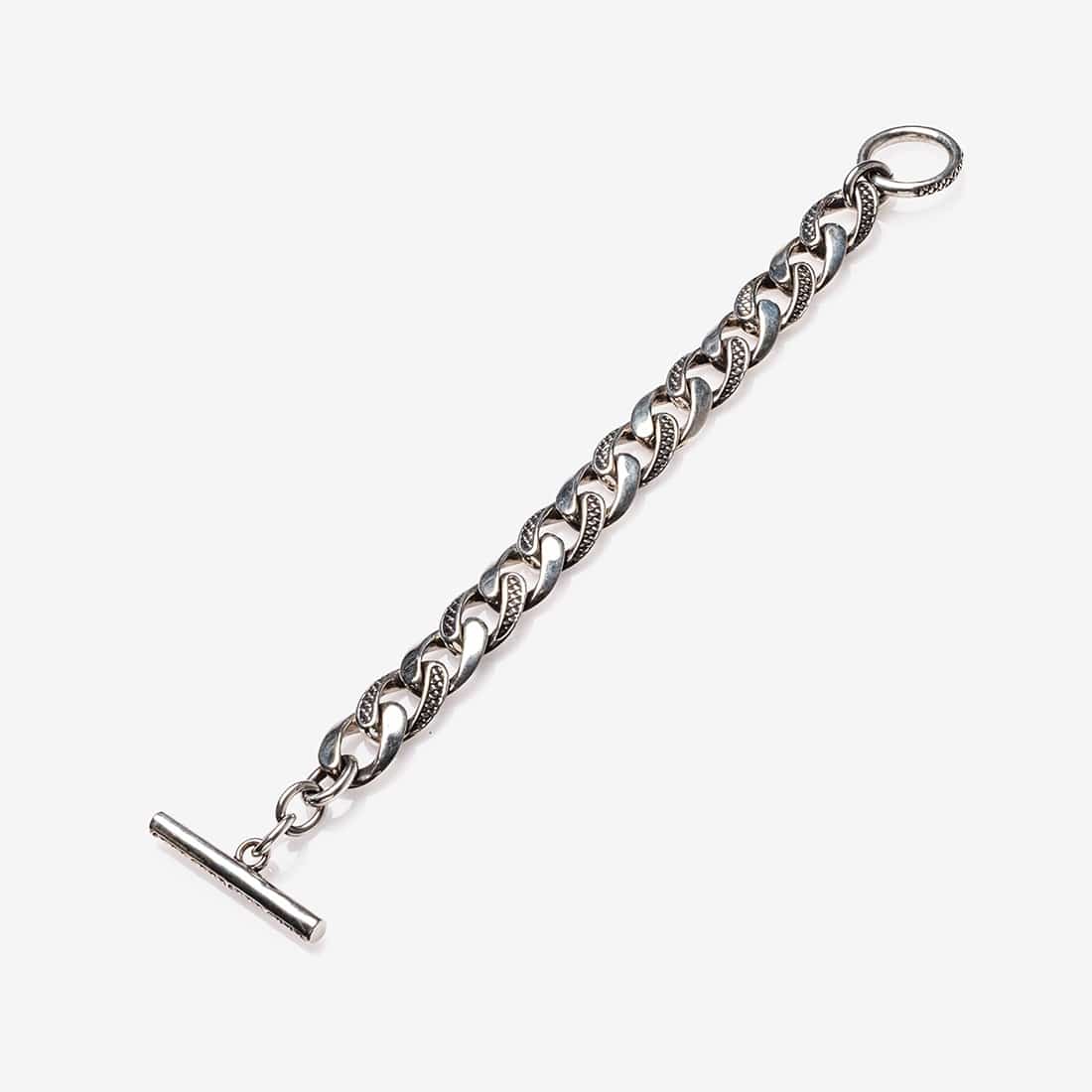 【龍が如く】OX JEWELRy Limited Scale Chain Bracelet for ICHIBAN KASUGA シルバー　Sサイズ シルバー Sサイズ