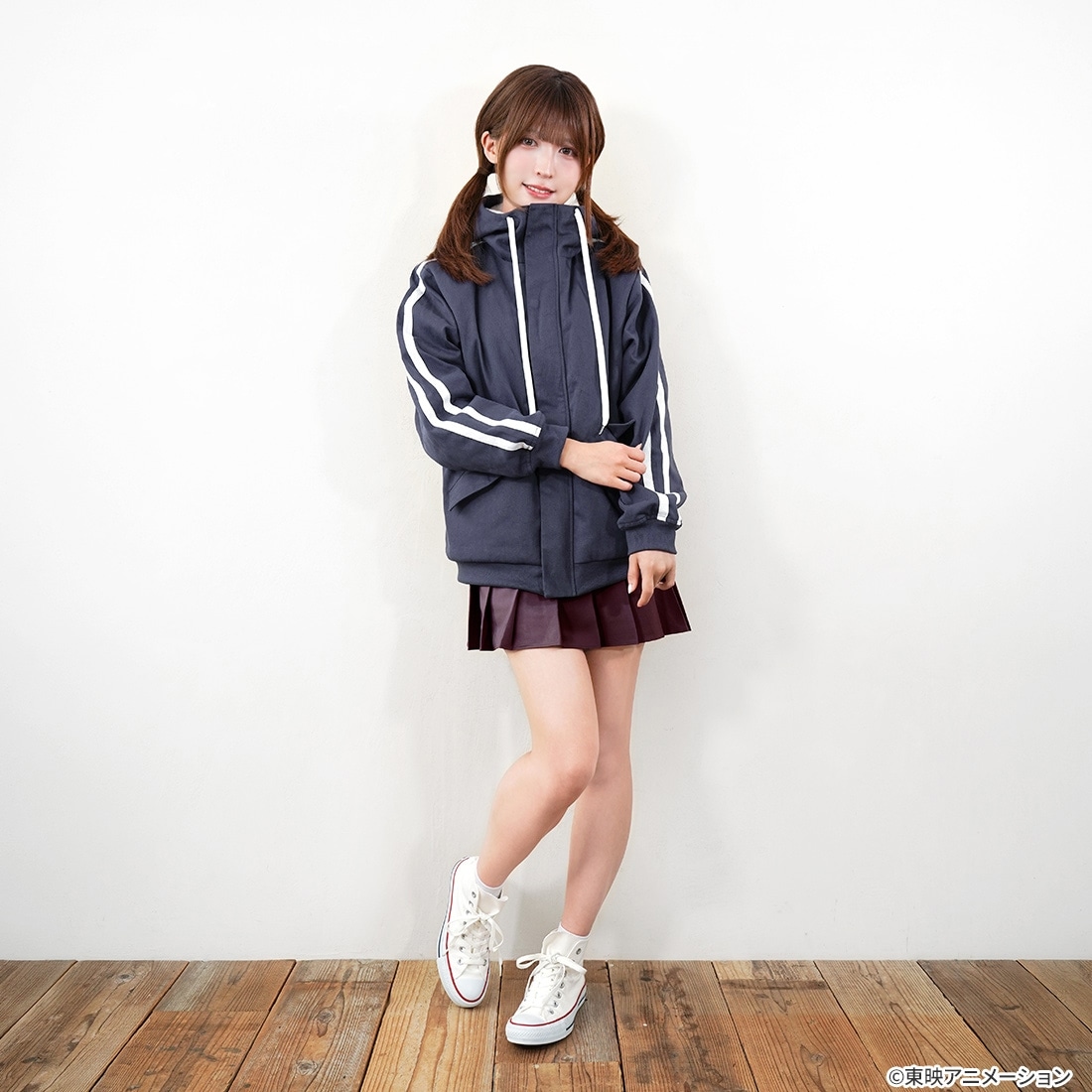 ガールズバンドクライ 仁菜のフード付きジャケット L L