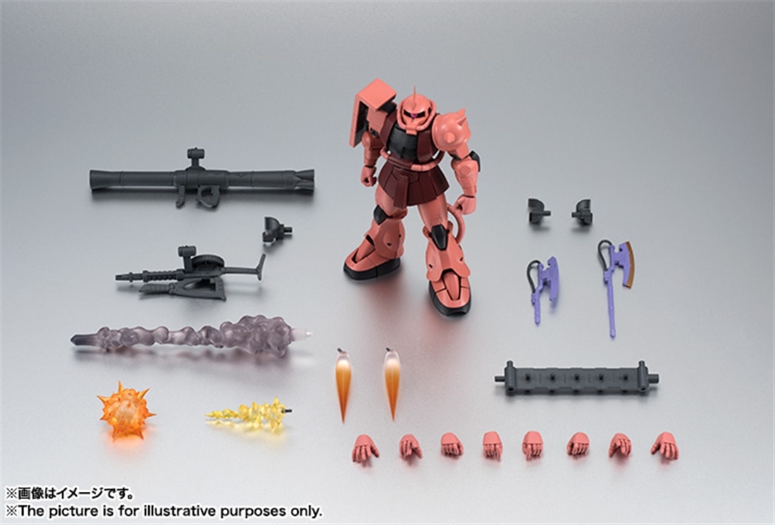 機動戦士ガンダム ROBOT魂 ＜SIDE MS＞ MS-06S シャア専用ザク ver. A.N.I.M.E.（再販版）