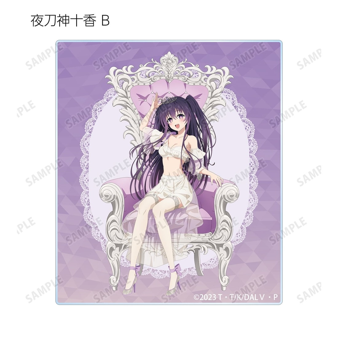 デート・ア・ライブV 描き下ろし プリンセス玉座ver. トレーディングアクリルカード 【1BOX】