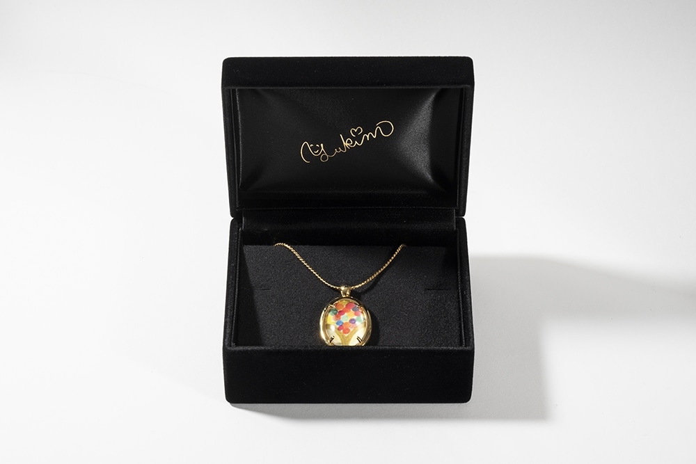 大木ゆきの　パワーアートペンダント【豊かさいっぱい】