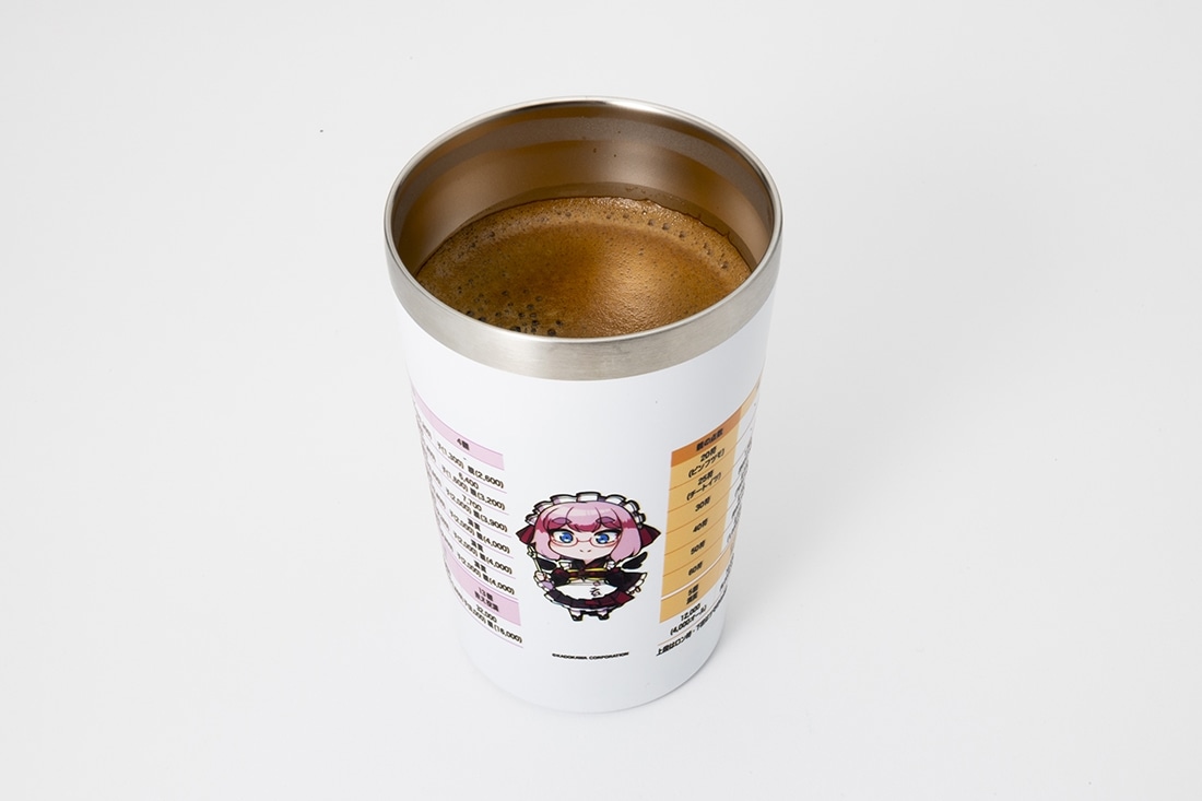 【重版出来記念】千羽黒乃 点数早見表タンブラー＋ドリップバッグコーヒー 千羽黒乃ブレンド３袋セット［直筆サイン入りイラストカード付き］