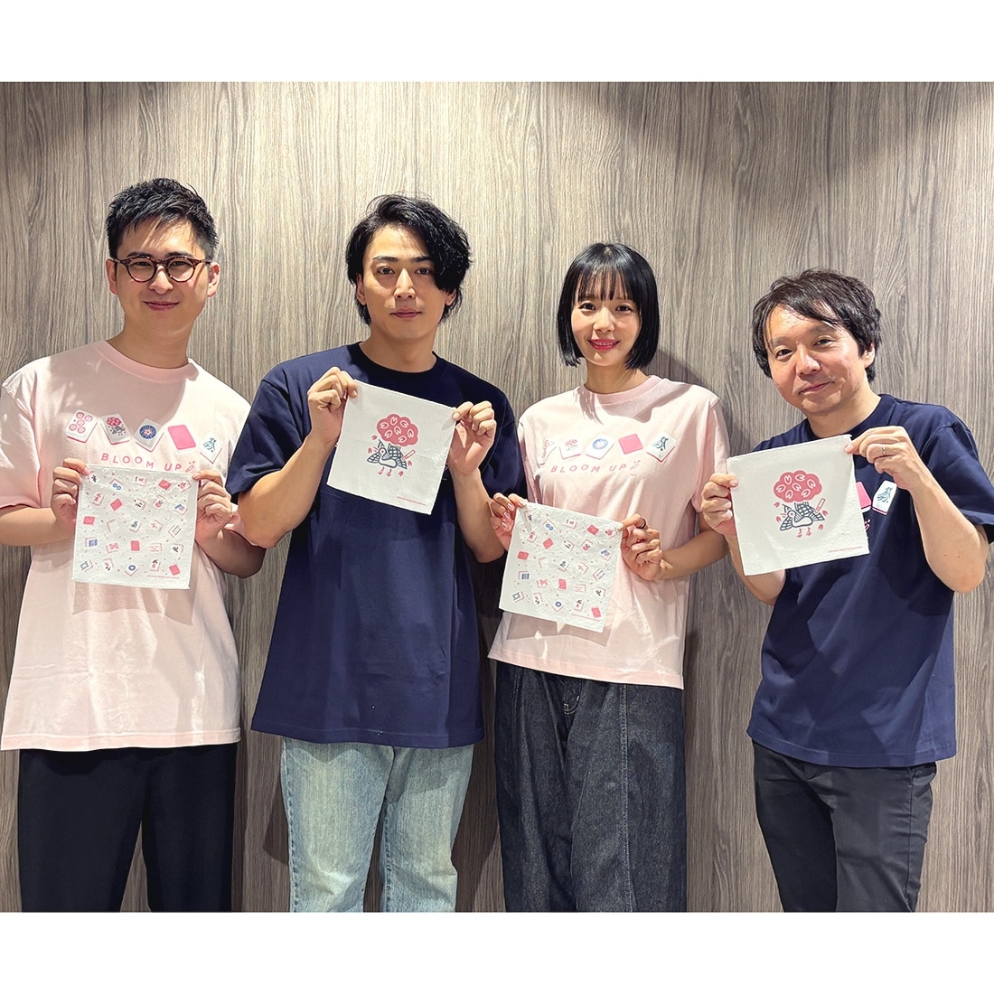「サクラ牌」BLOOM UP Tシャツ ベビーピンク　Sサイズ ベビーピンク S