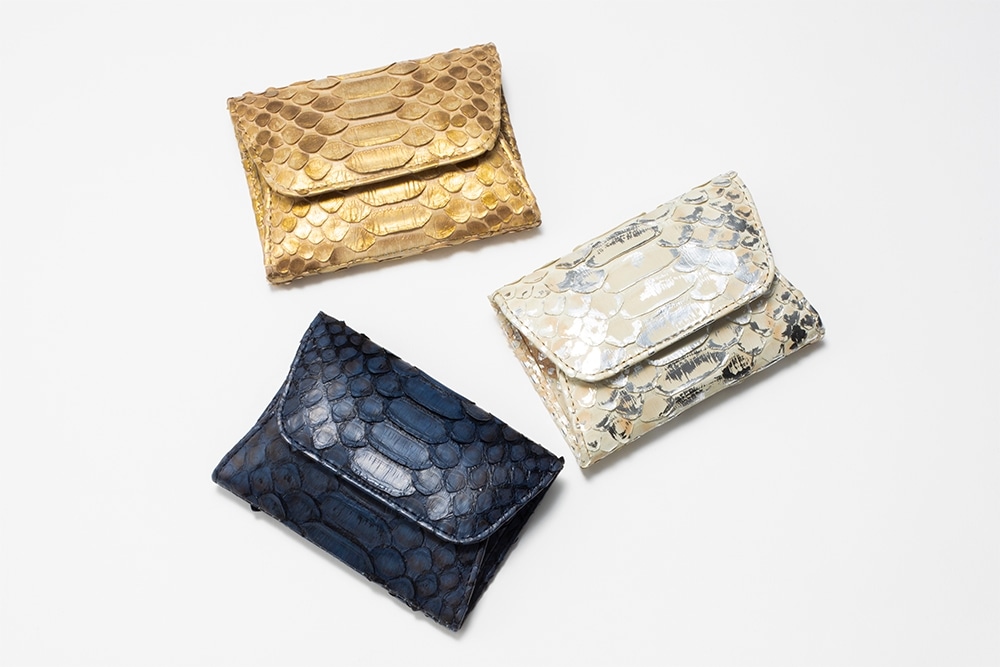 【数量限定】ハッピー.三姉妹　金運アップ巳守豆財布（みまもりまめざいふ）　ホワイトシルバー