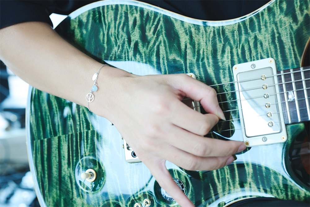 イケメン気功師シュン　Ψ×アクアマリン　シルバーブレスレット＆ネックレスセット（特典：限定映像URL付き）