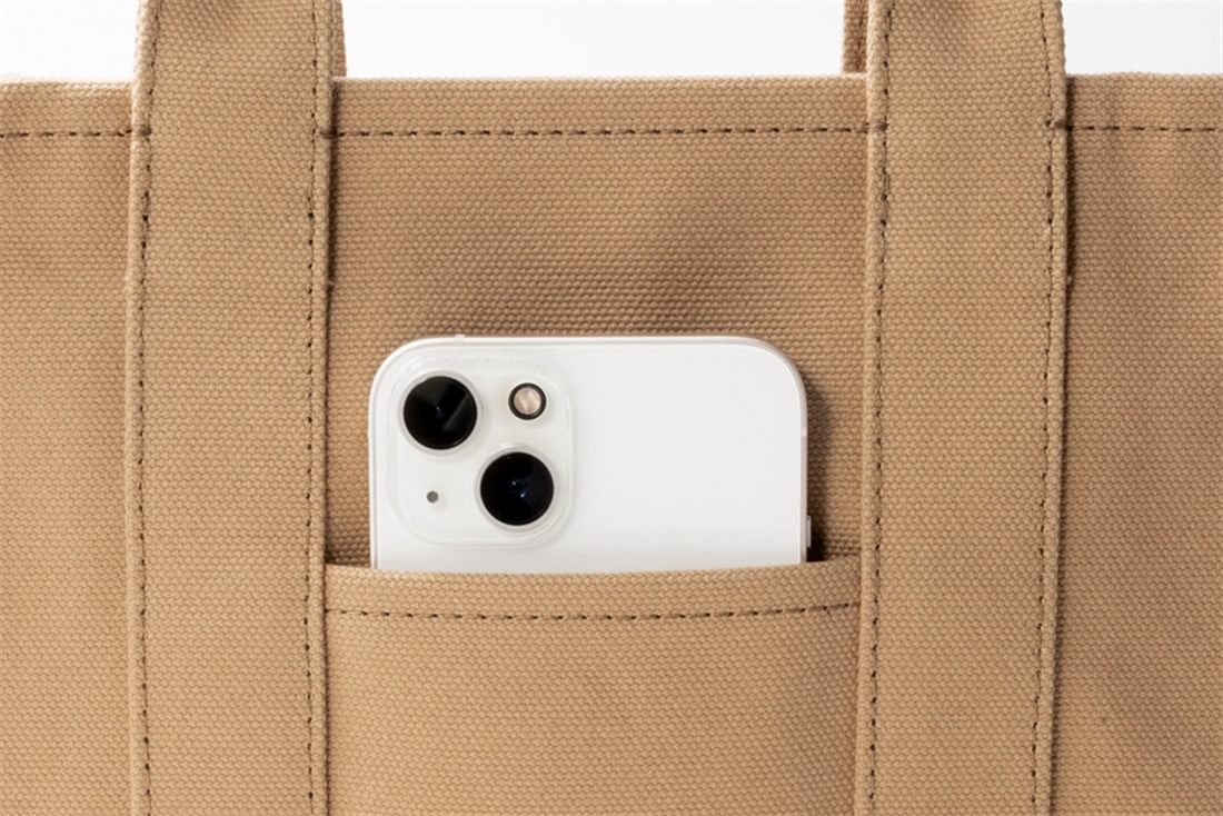 ワタナベ薫「MY LIFE IS MINE トートバッグ」<キャメル>