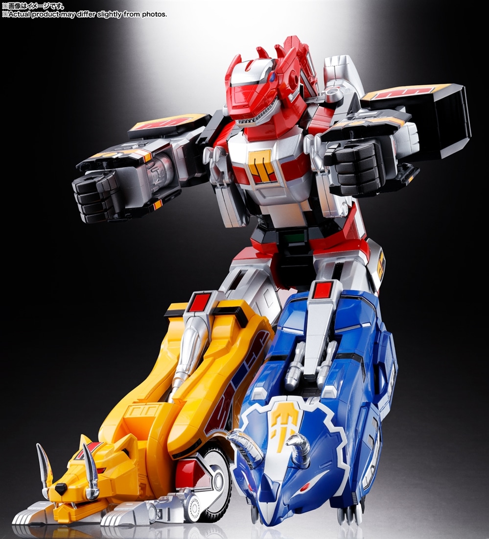 『恐竜戦隊ジュウレンジャー』 超合金魂 GX-72 大獣神 ＆ GX-78 ドラゴンシーザー 獣帝大獣神