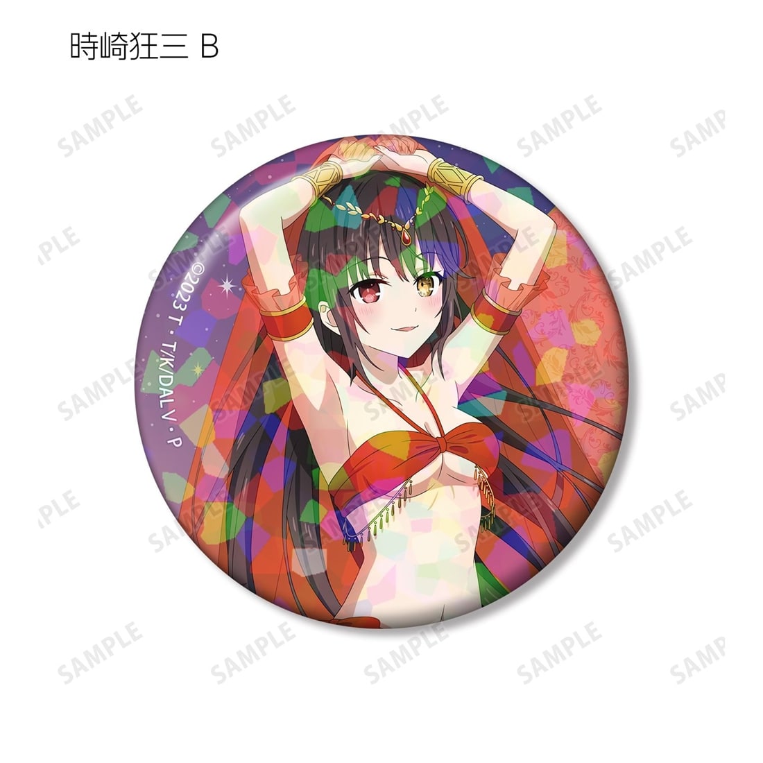 デート・ア・ライブV 描き下ろし 踊り子ver. トレーディングホログラム缶バッジ 【1BOX】