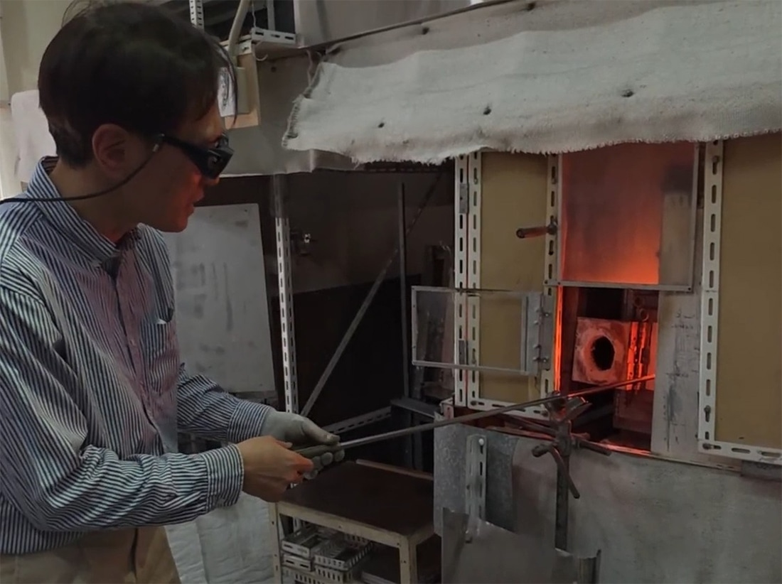 hibi hibi utsuwa "晴れの日グラス" 手吹きグラス単品