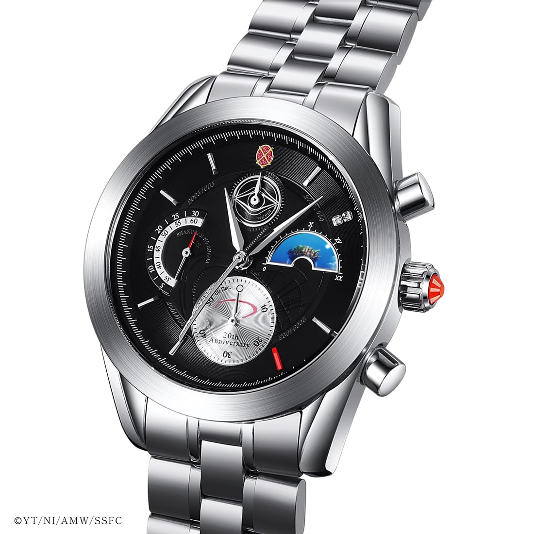 TVアニメ「灼眼のシャナ」20周年記念 アニバーサリー クロノグラフ腕時計