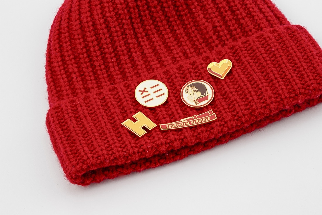 ヘアピンまみれ【出版記念】オリジナルピンバッジ　5個セット