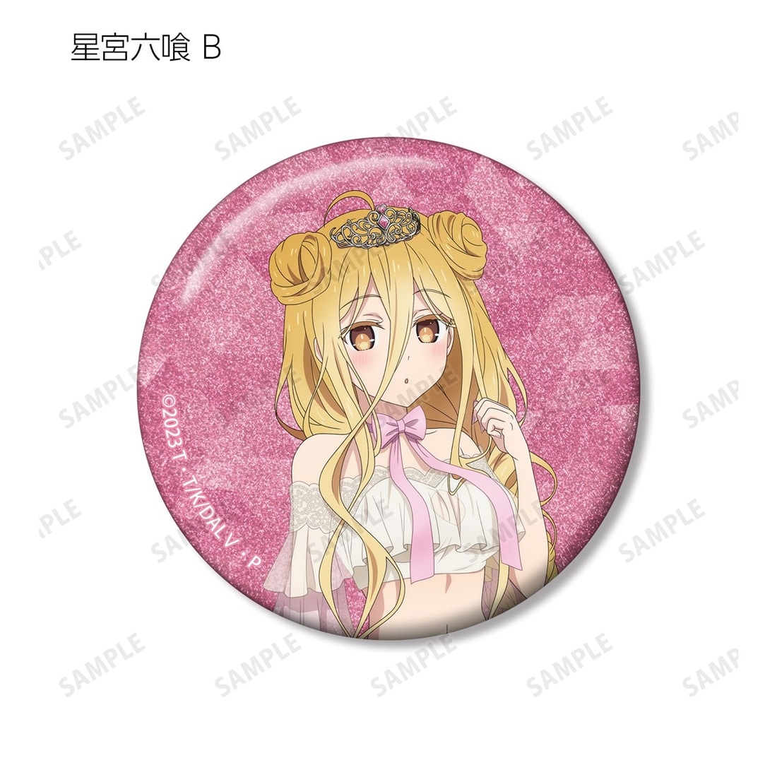 デート・ア・ライブV 描き下ろし プリンセス玉座ver. トレーディンググリッター缶バッジ 【1BOX】