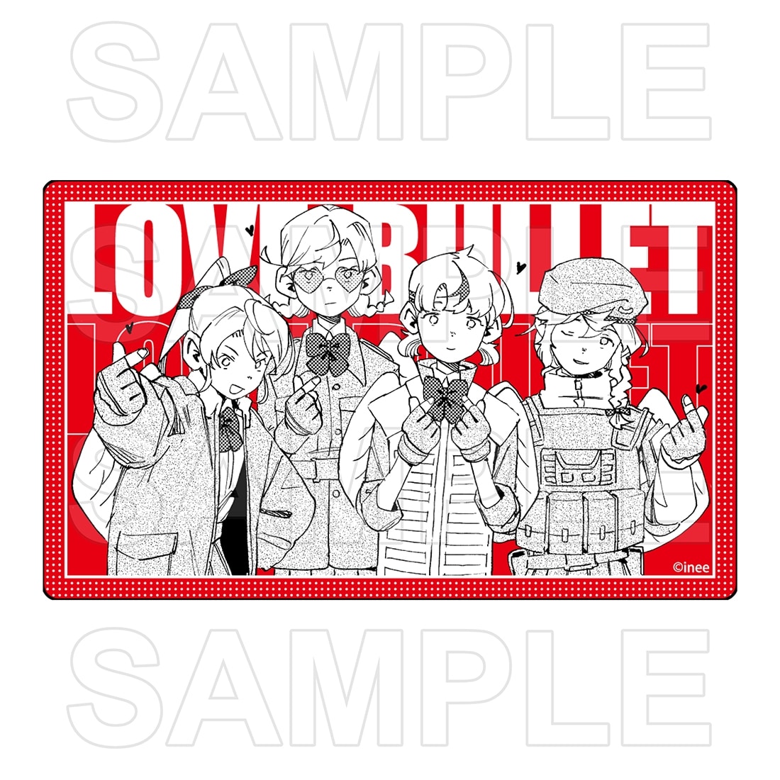 ラブ・バレット　トレーディングクリアカード vol.1 単品（ランダム）