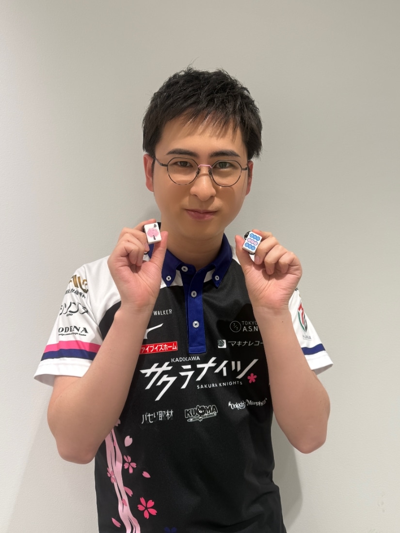 サクラナイツ オリジナル麻雀牌「サクラ牌」キーホルダー