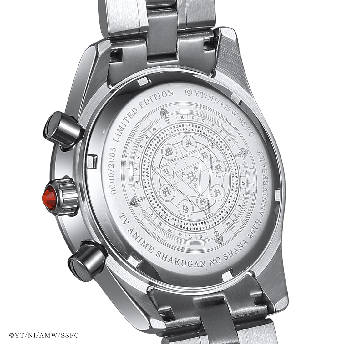 TVアニメ「灼眼のシャナ」20周年記念 アニバーサリー クロノグラフ腕時計